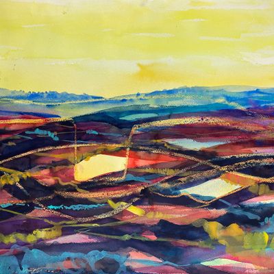 Bold Landscapes in Watercolour with Isabel Carmona