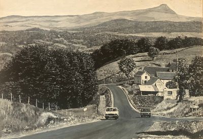 Road With Mountain View