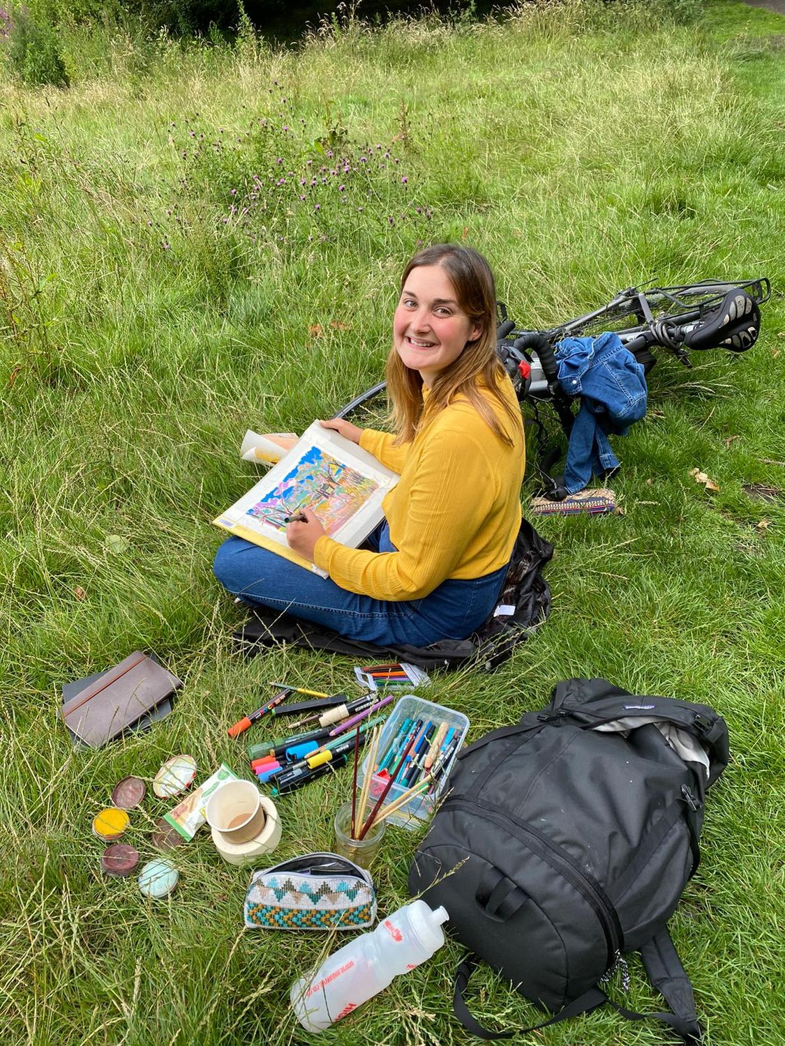Drawing into Colour with Christabel Forbes Over 4 Thursday Evenings