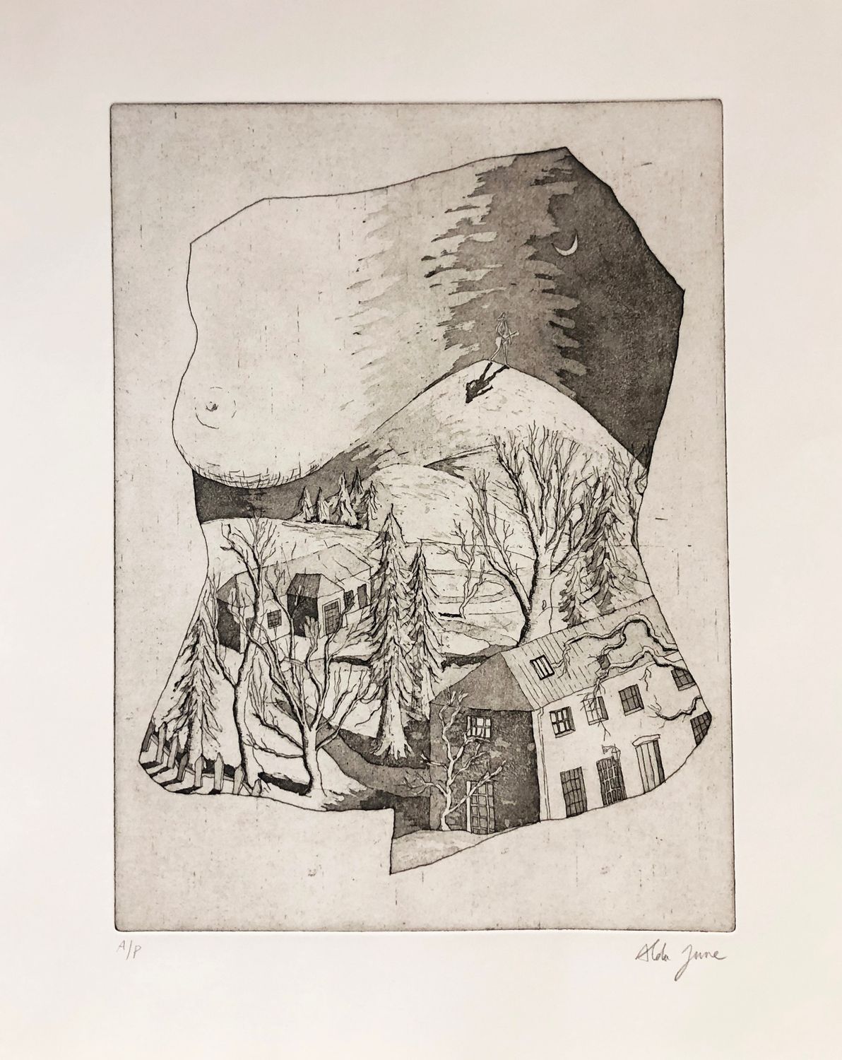 Etching, Aquatint, and Colour