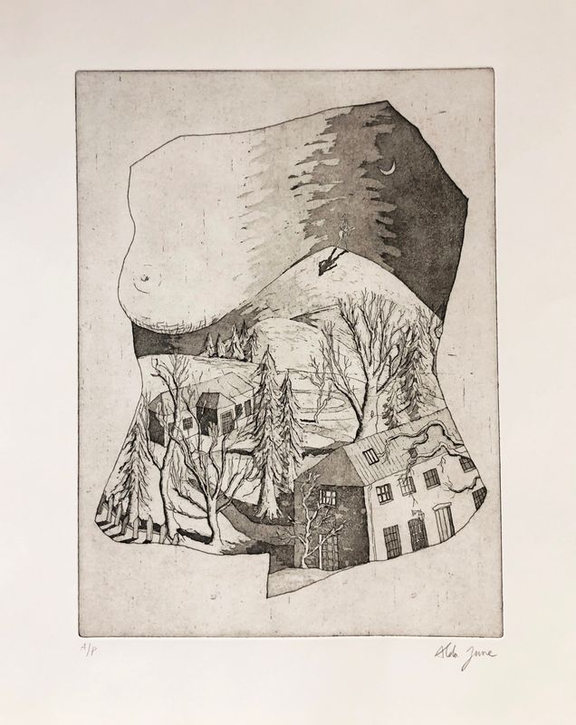 Etching, Aquatint, and Colour