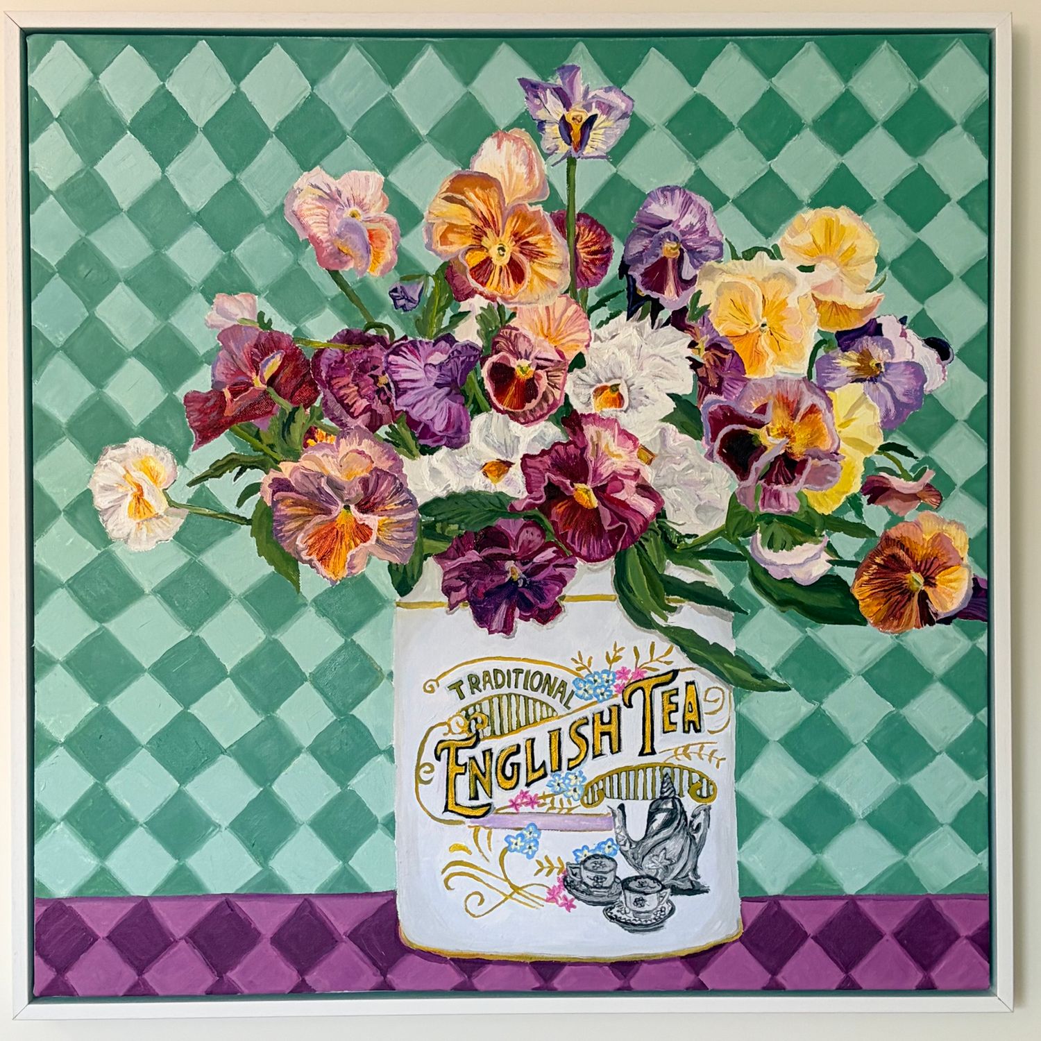Pansies For Tea