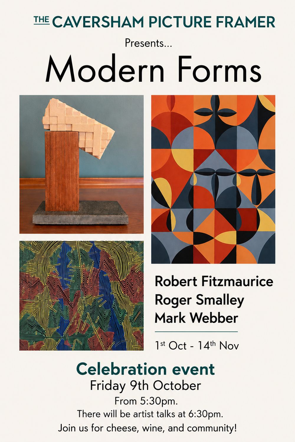 Modern Forms event- all welcome!
