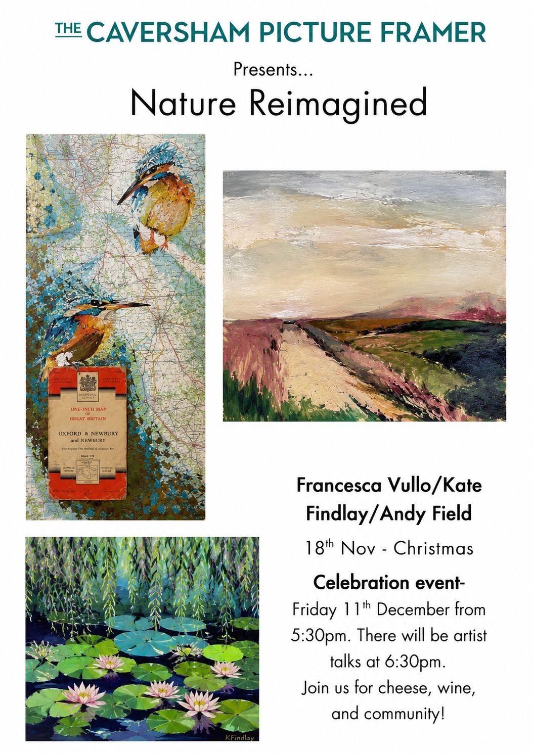 Nature Reimagined event- all welcome!