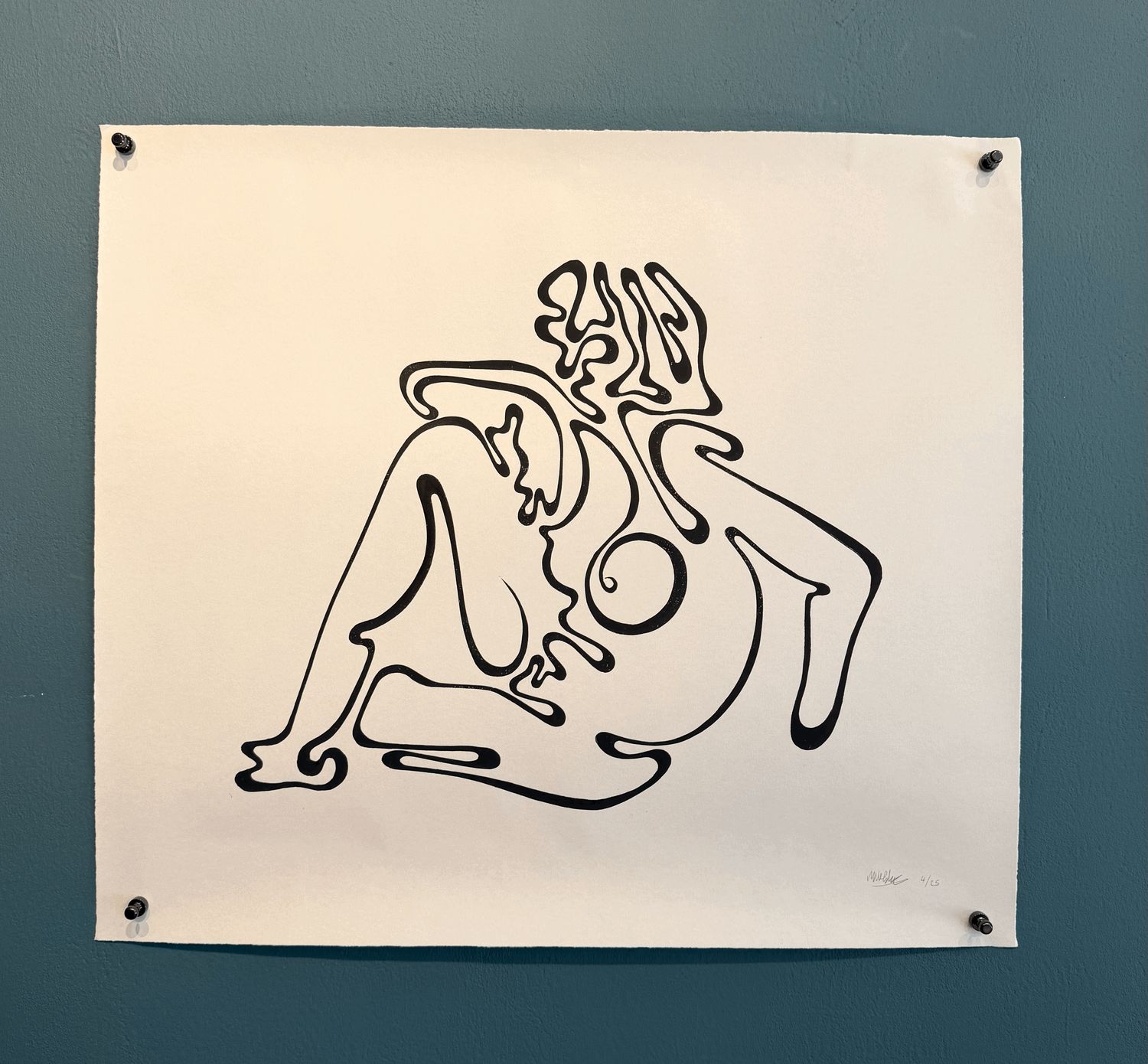 Sitting Looking