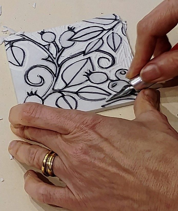 Block Print Your Own Fabric!