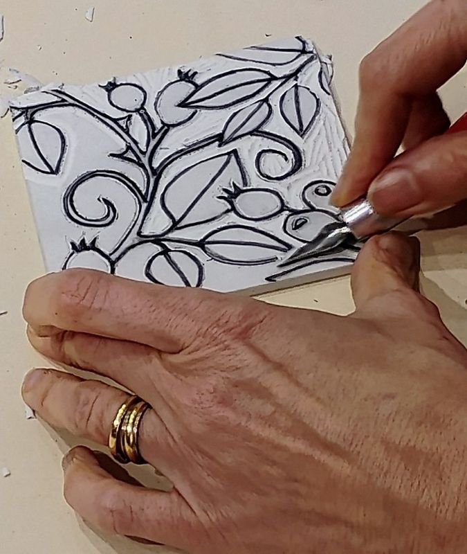 Block Print Your Own Fabric!