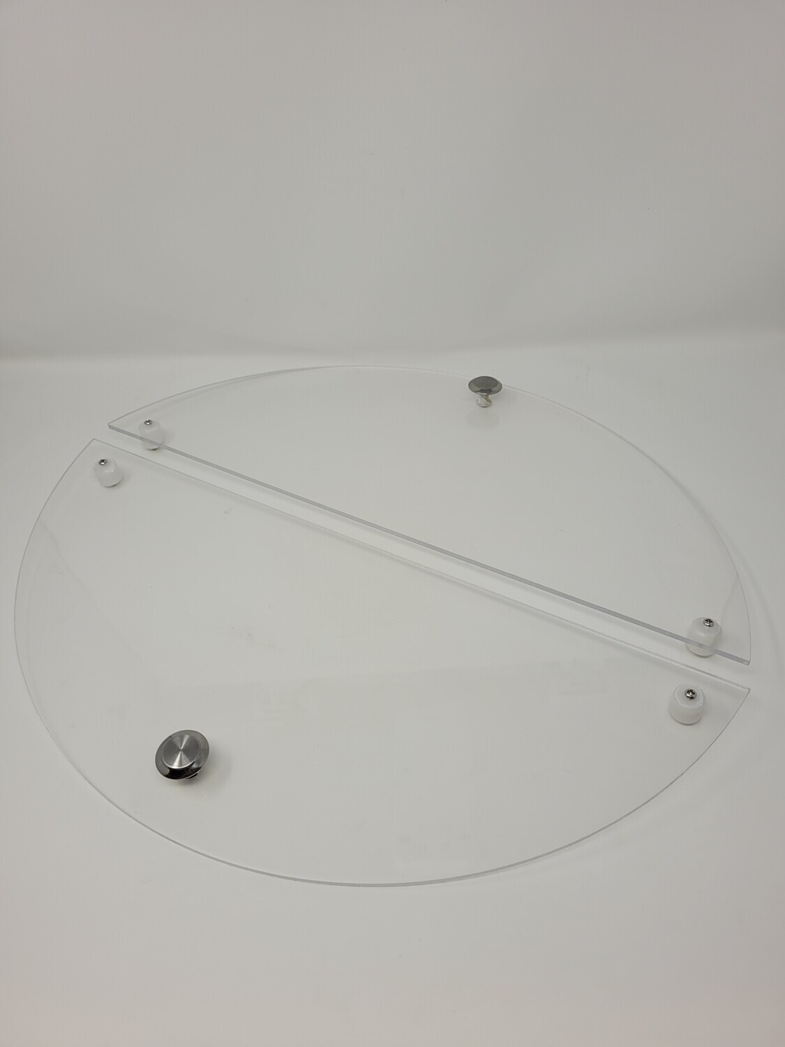 Transparent lids for 2-3 frame manual extractor