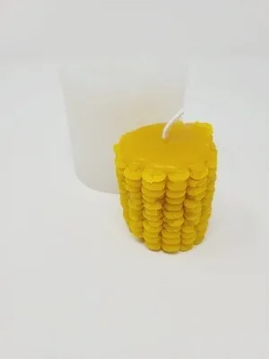 Silicon Mould Candle - Flowers Short