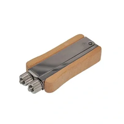 Wire crimper wood and metal