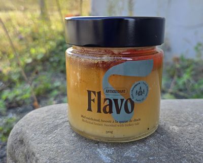Variety of honey and mushrooms 300g