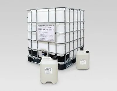 Syrup for the Bees (sold per kg). Price reduction per volume.