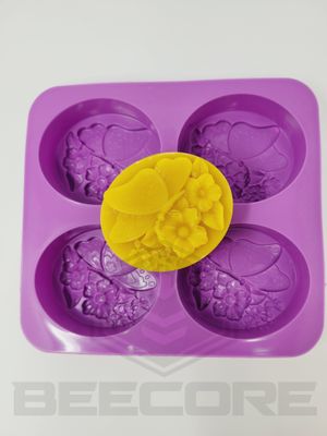 Silicon Mould Soap - Butterfly Flowers 4 pack
