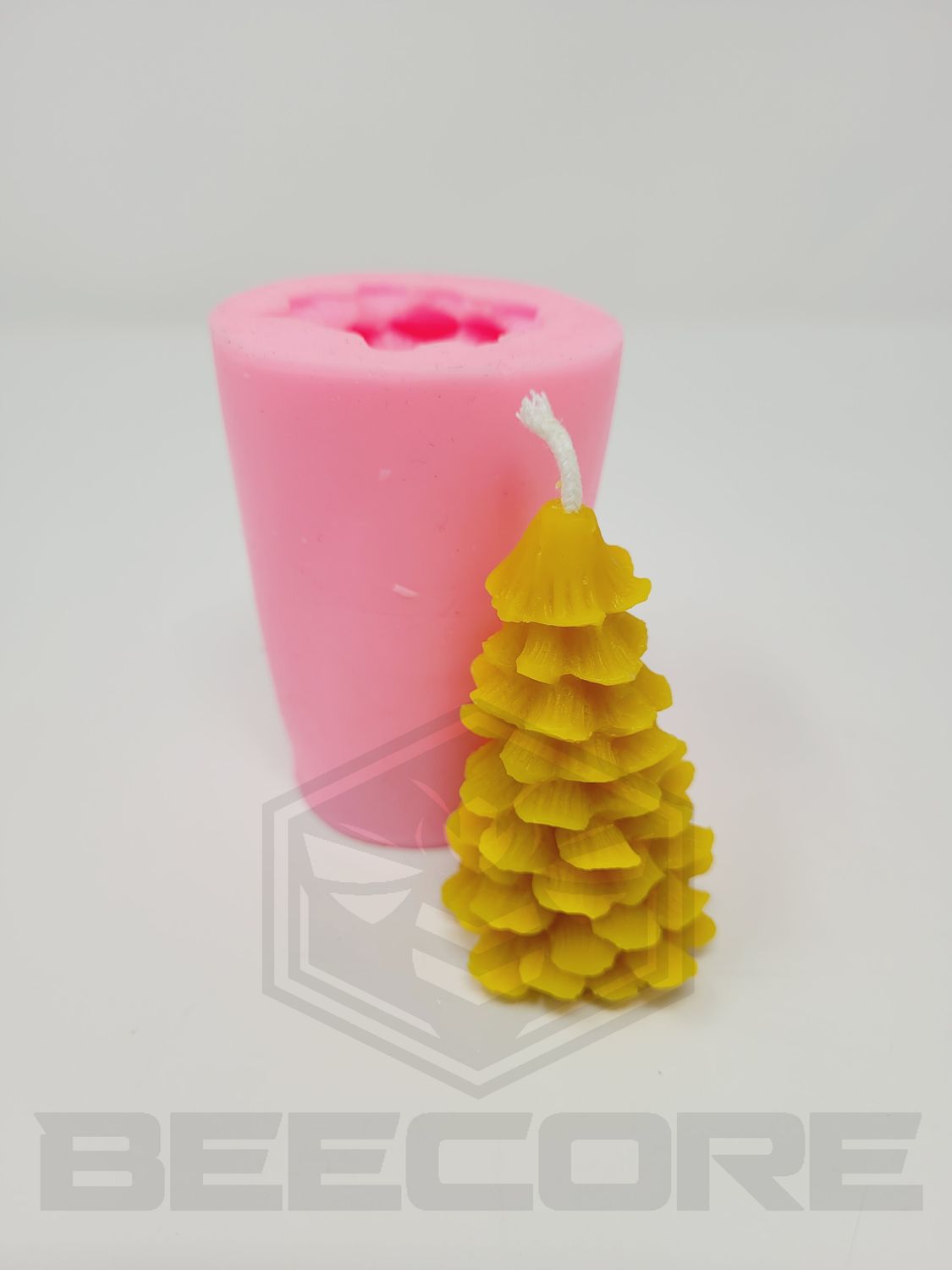 Silicon Mould Candle - Christmas Tree
