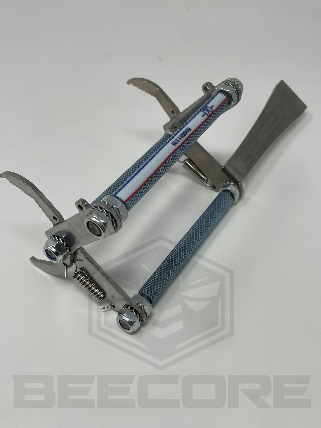 Blue Frame Grip With Hive Tool