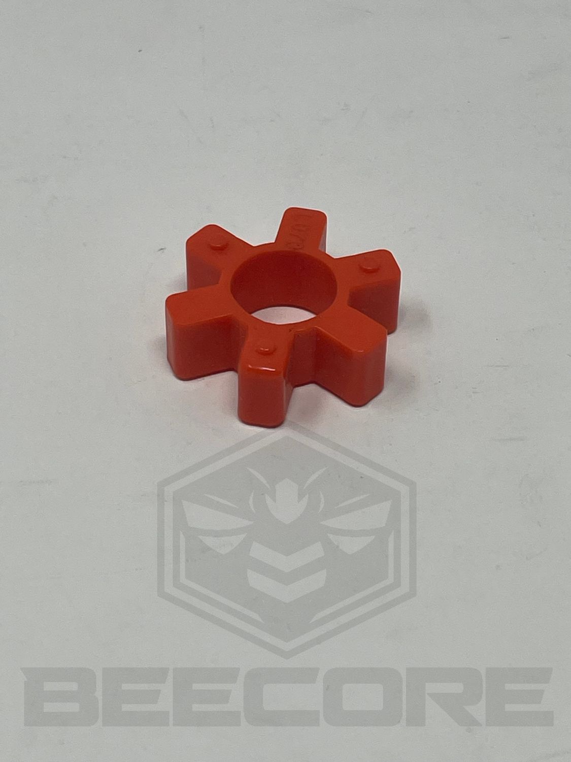 Piece gear of plastic for extractor