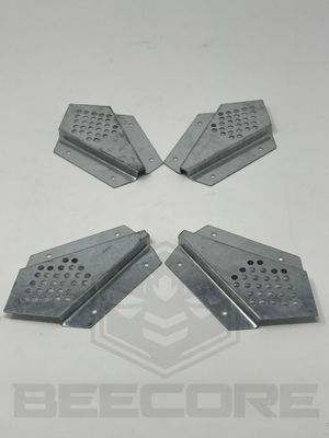 Metallic corner bee escape