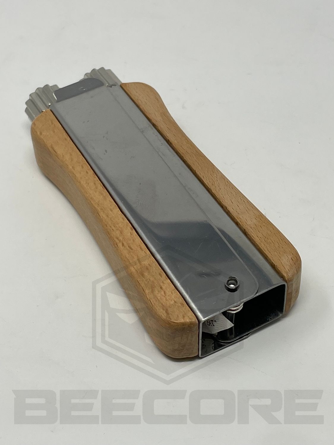 Wire crimper wood and metal