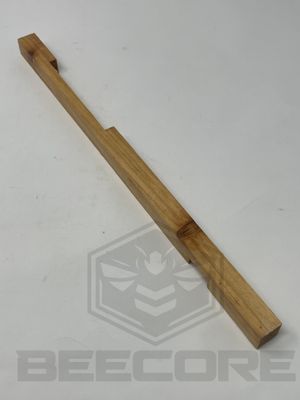 Waxed Wooden Entrance reducer for Screened bottom boards