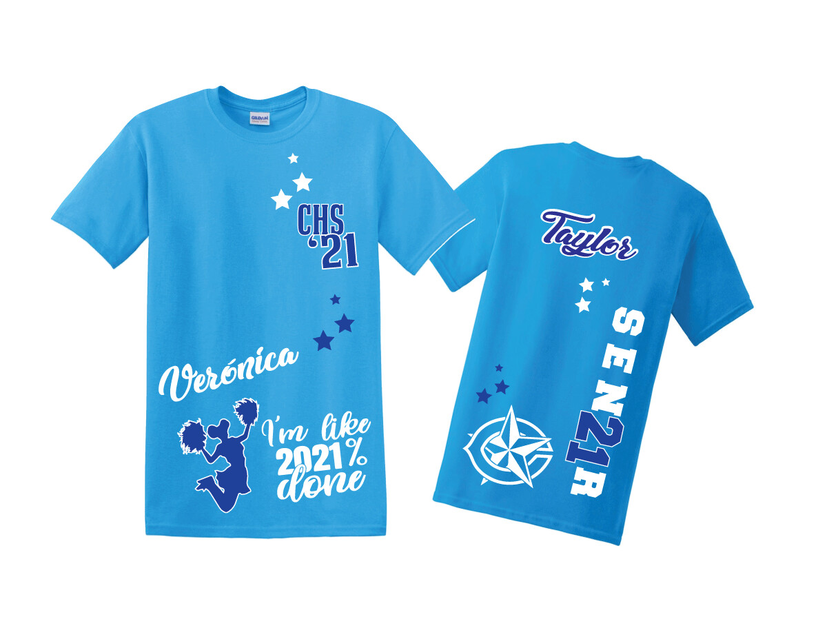CLEMENTS High School Letterman Tee