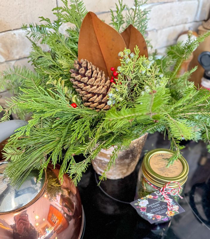 Birch Pot Arrangement