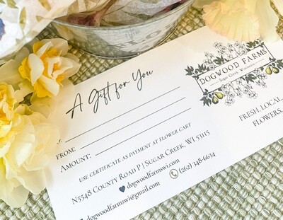 Gift Certificate