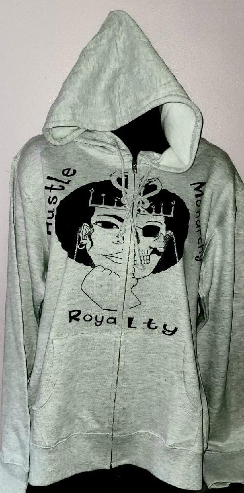 Hustle Monarchy Royalty Custom Hoodie Women