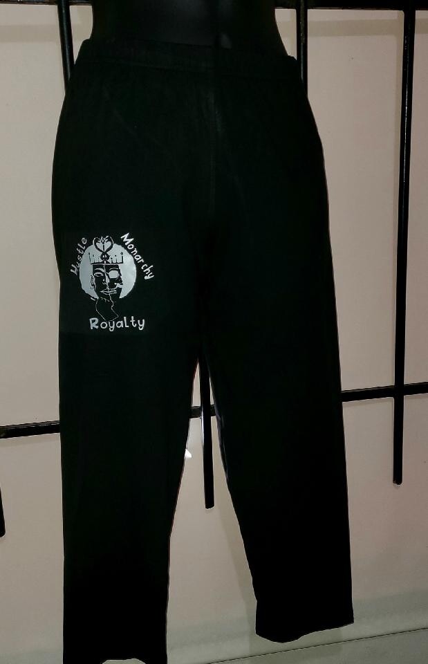 Hustle Monarchy Royalty Custom Capri Leggings
