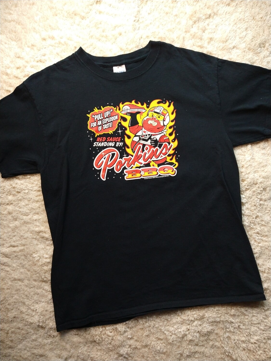 BBQ Graphic Tee (size L)