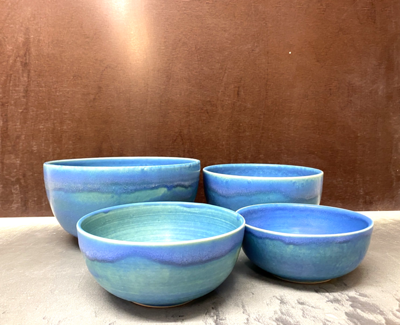 Schalen-Set, Türkis