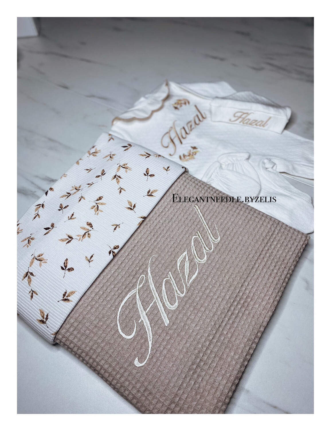 Wafel & wafel jersey print