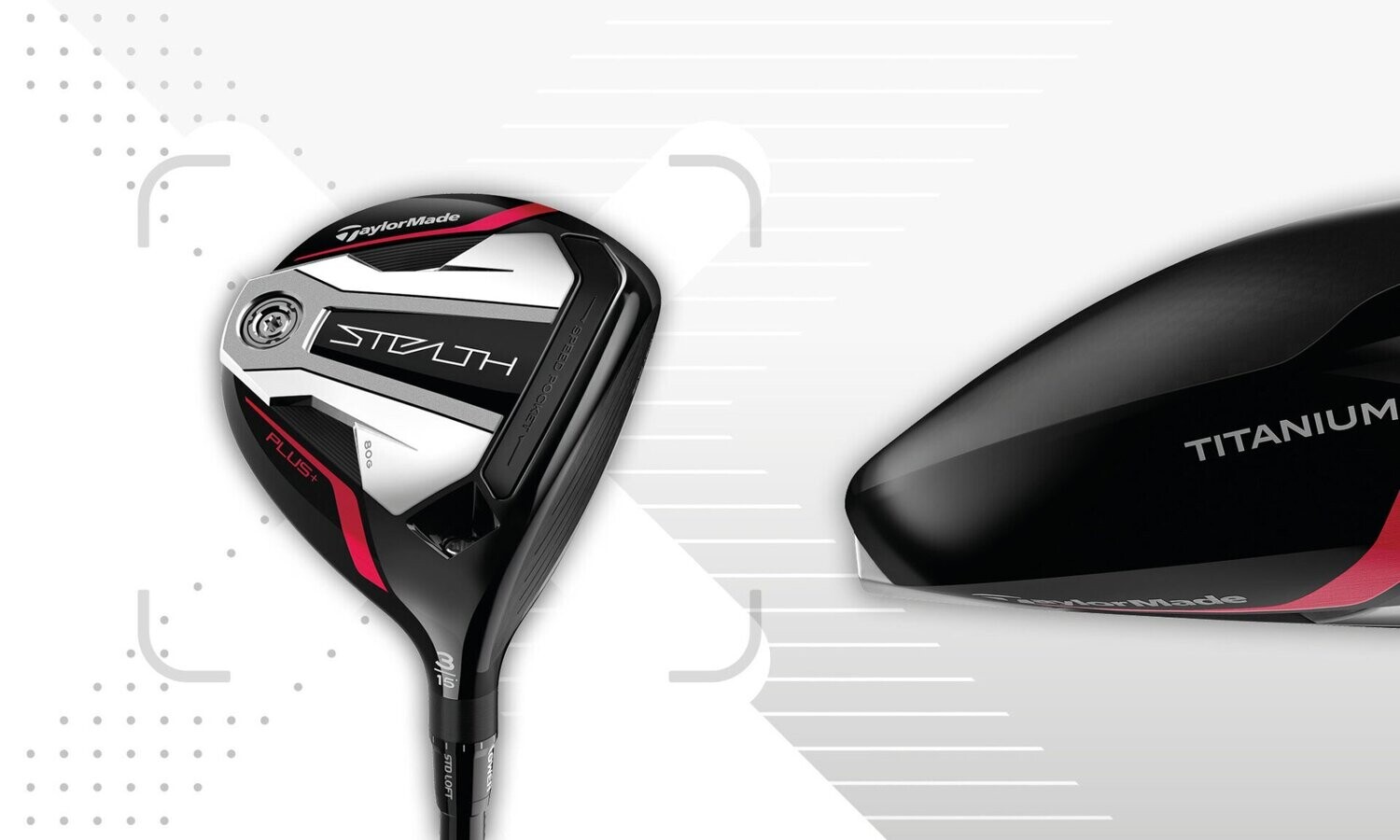 TaylorMade Stealth Plus + Golf Fairway Wood, Loft: 5 Wood - 19 Deg, Shaft: Project X Hzrdus Smoke Red RDX 75, Flex: Stiff, Dexterity: Right Handed