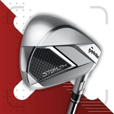 TaylorMade Stealth Golf Irons - Steel Shaft