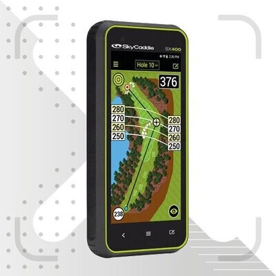 SkyCaddie SX400 Golf GPS Handheld Rangefinder Unit