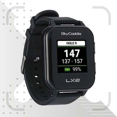 SkyCaddie LX2 Golf GPS Golf Watch - Black