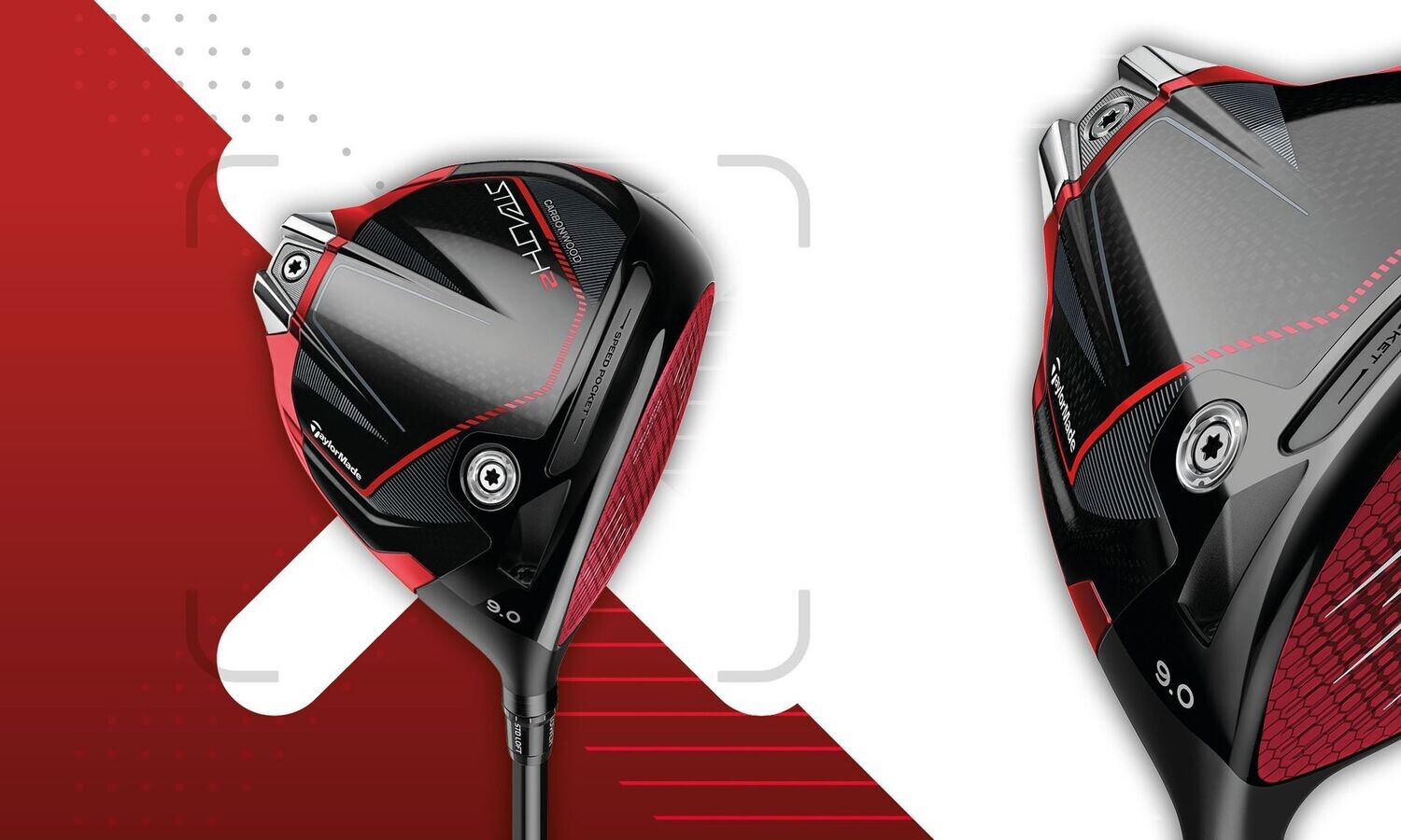 TaylorMade Stealth 2 Golf Driver, Loft: 10.5, Shaft: Fujikura Ventus TR Red, Flex: Regular, Dexterity: Right Handed