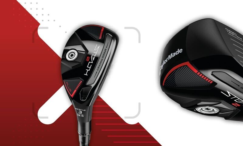 TaylorMade Stealth 2 Plus + Hybrid / Rescue Golf Club, Loft: 4 Hybrid - 22 Degree, Shaft: Mitsubishi Kai'li Red, Flex: Regular, Dexterity: Right Handed