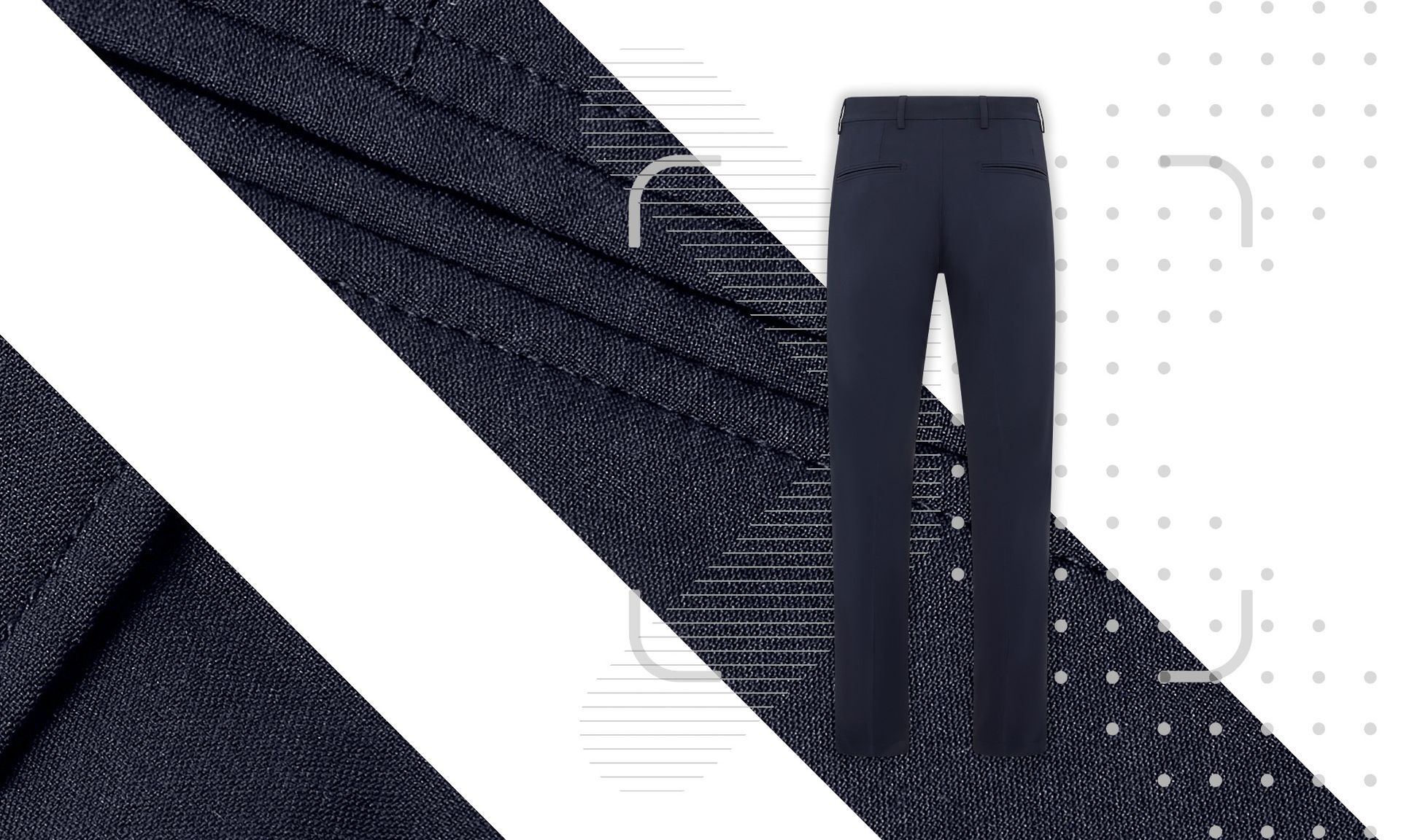 J Lindeberg Elof Golf Trouser / Pant - JL Navy