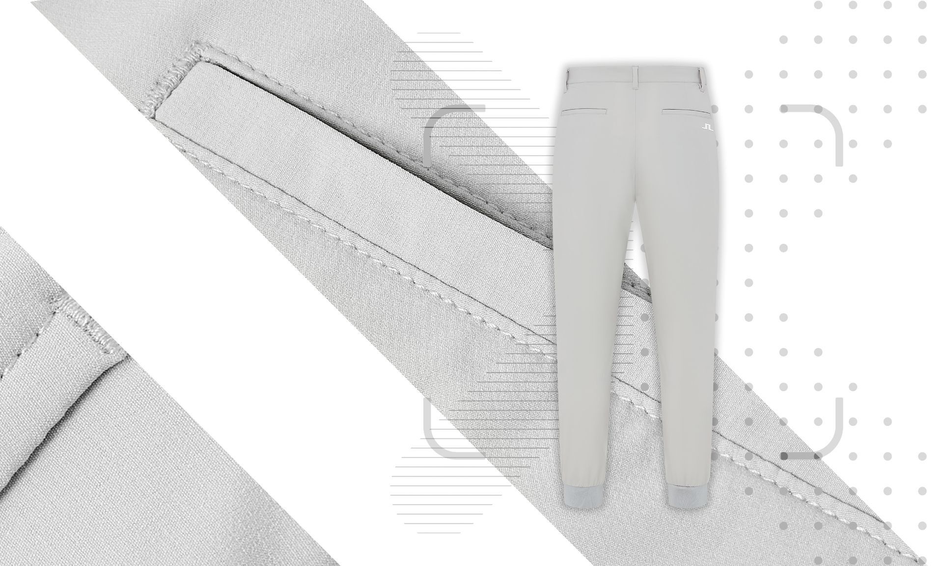 J Lindeberg Cuff Golf Jogger/Pants - High Rise