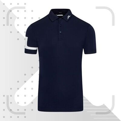 J Lindeberg Heath Golf Polo Shirt - JL Navy
