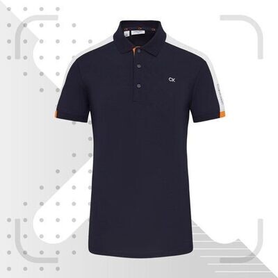 Calvin Klein Miles Golf Polo Shirt - Navy
