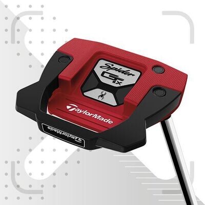 TaylorMade Spider GTX Red Golf Putter - Small Slant