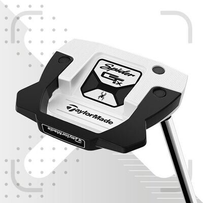 TaylorMade Spider GTX White Golf Putter - Small Slant