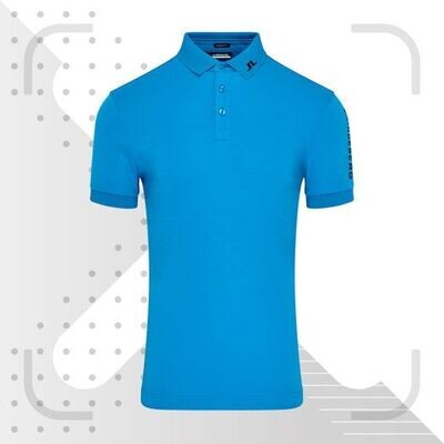 J Lindeberg Tour Tech Golf Polo Shirt - Brilliant Blue