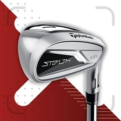 TaylorMade Stealth HD Golf Irons - Steel Shaft