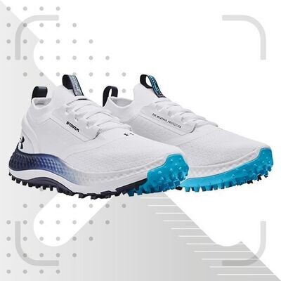 Under Armour Charged Phantom SL Mens Golf Shoes - White
