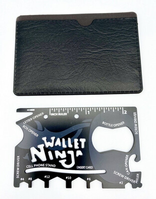 Multi Tool Ninja Wallet inkl. Etui