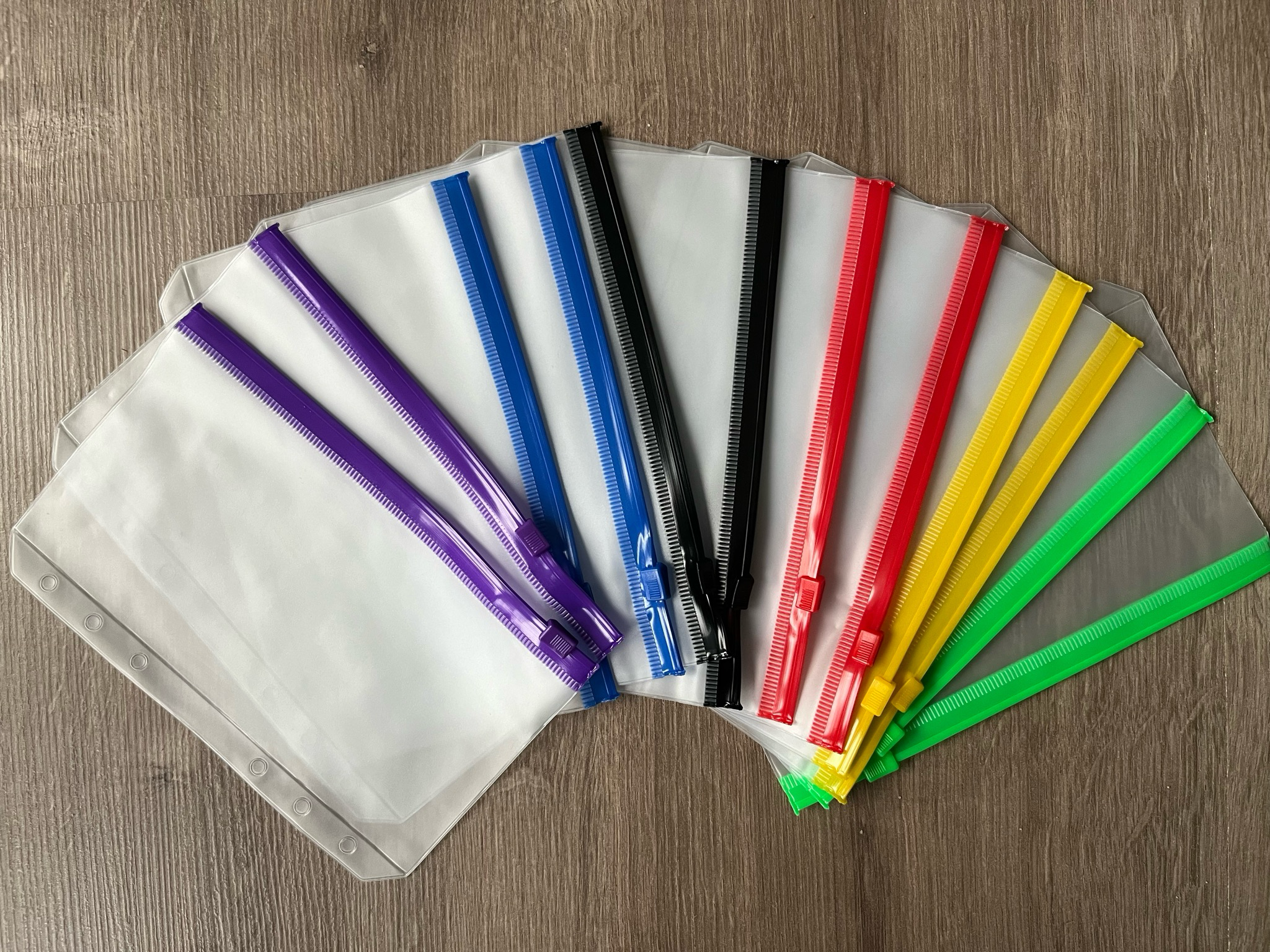 DIN A6 Umschläge, Budget Binder mit farbigen Rand