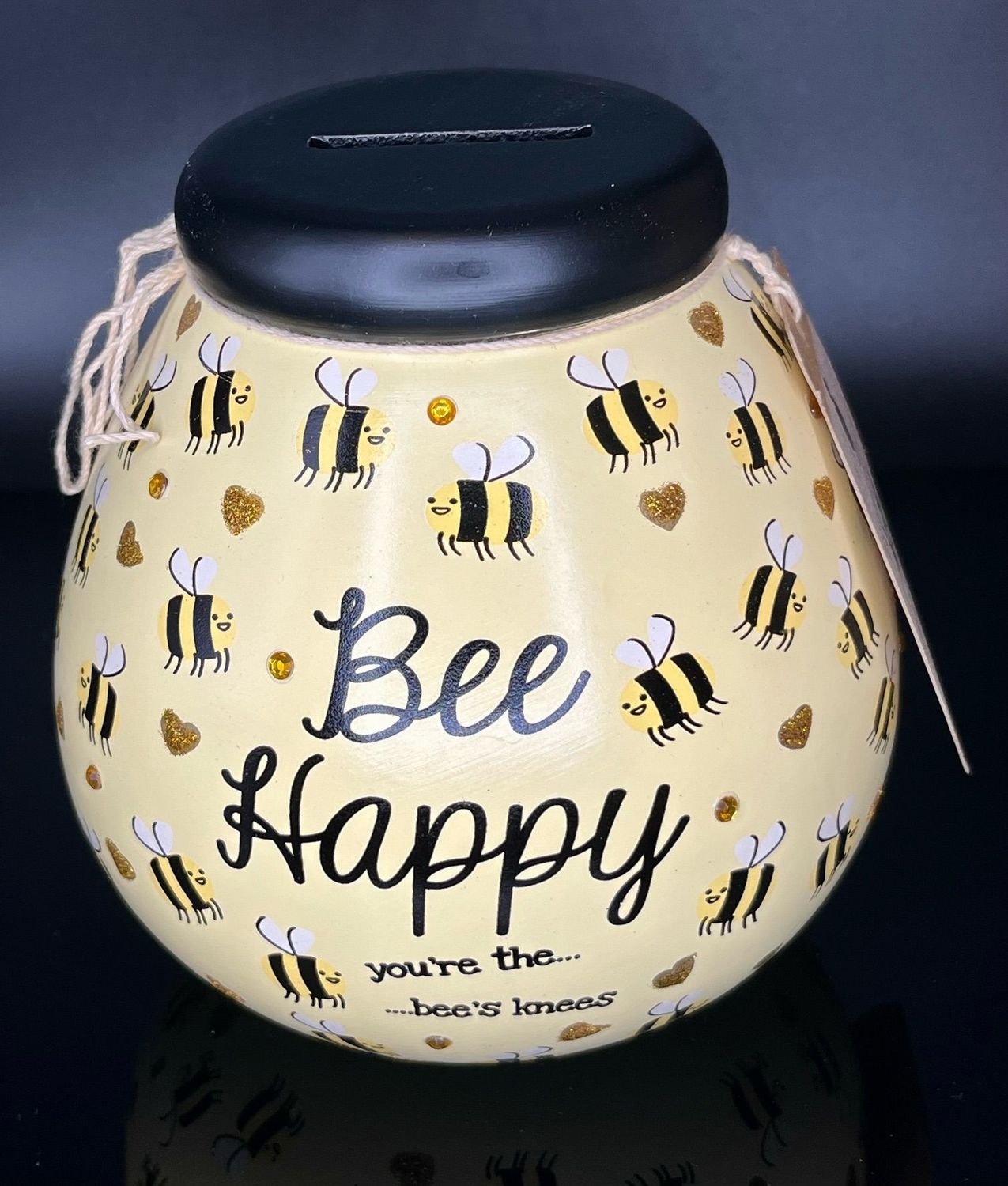 Spardose "Bee happy"