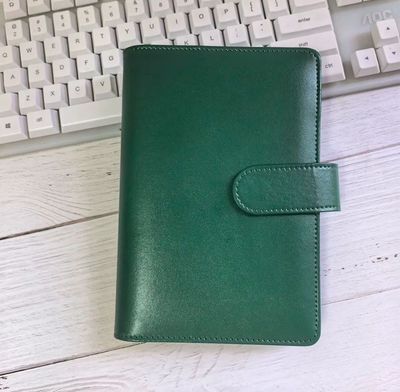 Budget Binder, A6, dunkelgrün